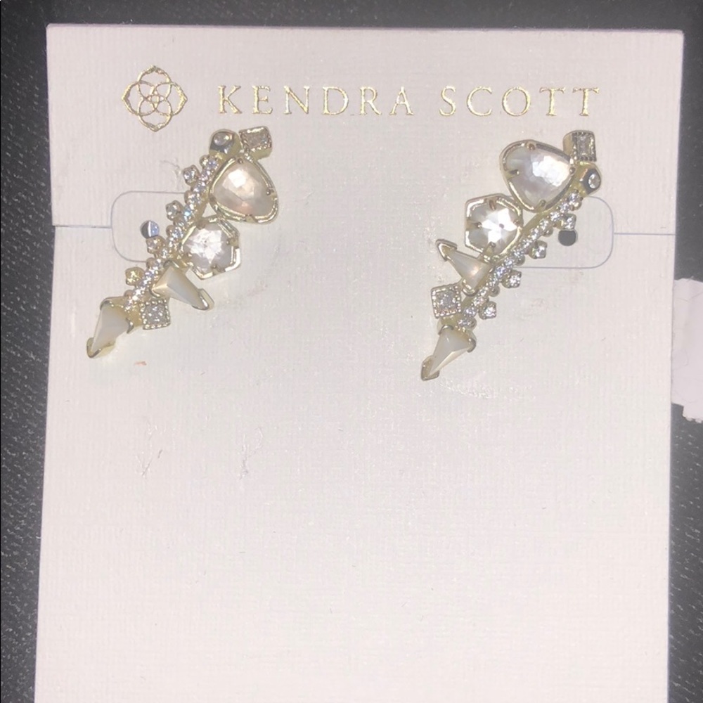 Kendra Scott climber earrings